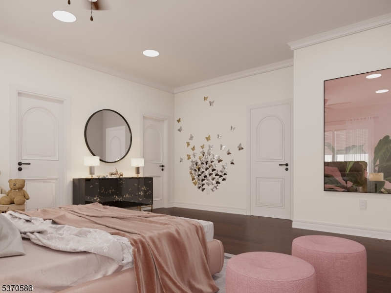 342 Ridge Road Dayton, NJ 08810 - Photo 19 of 46 a bedroom with a large bed a couch and dresser