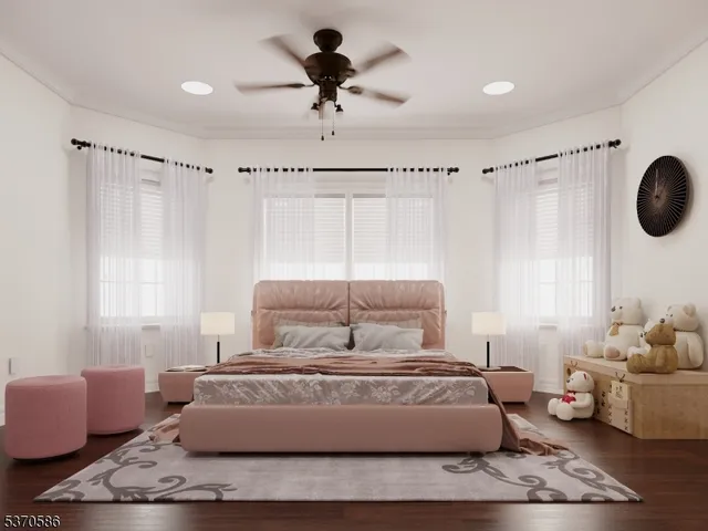 a view of entryway with wooden floor and stairs