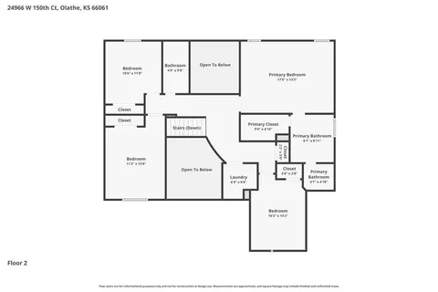 $485,000 | 24966 West 150th Court, Olathe, KS 66061