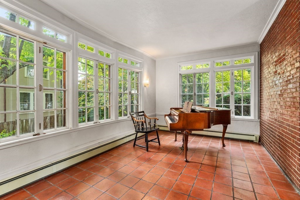17 Berwick Road Newton, MA 02459 - Photo 12 of 35 a living room with furniture and large windows