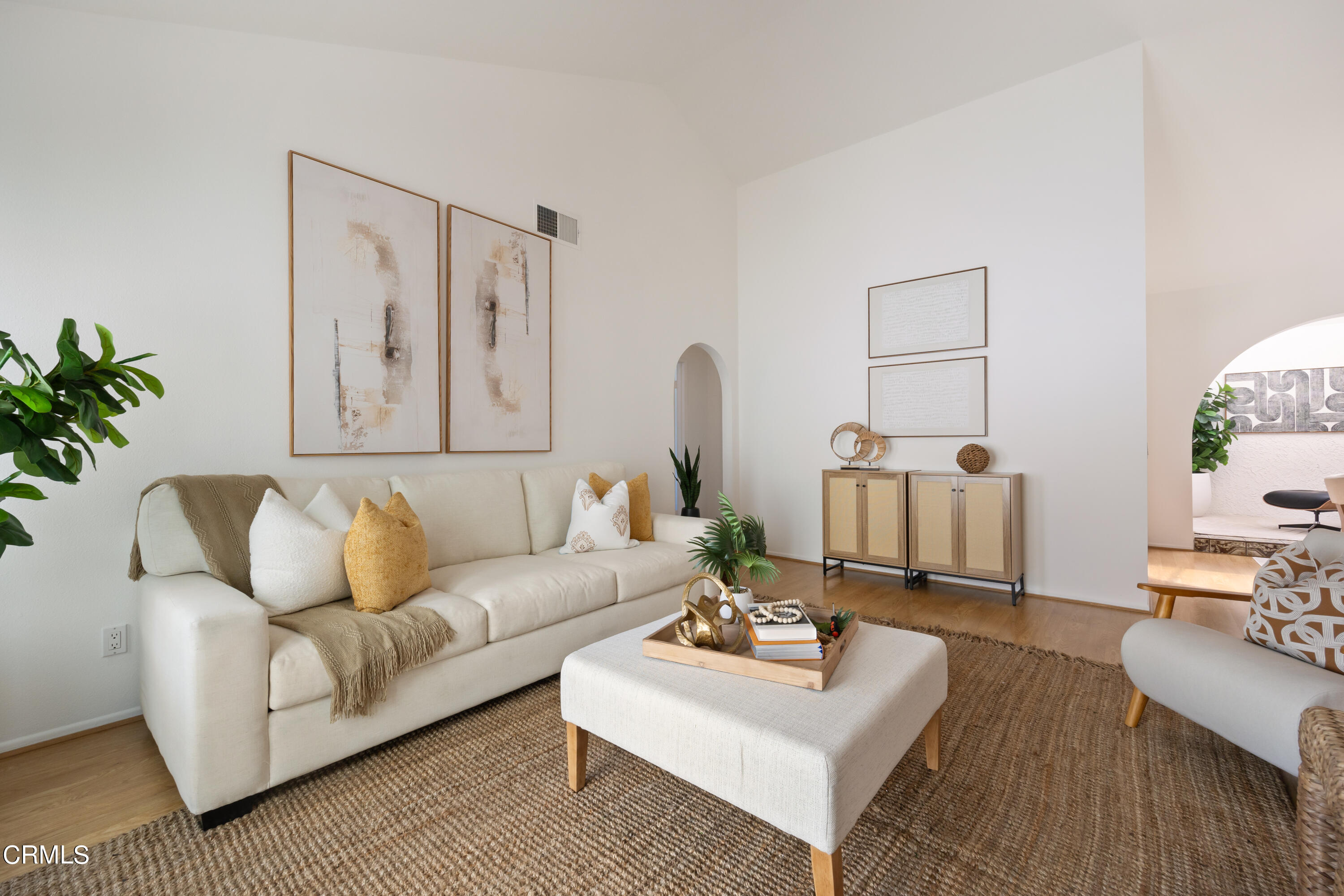 6464 Melray Street Moorpark, CA 93021 - Photo 13 of 57 a living room with furniture and wooden floor