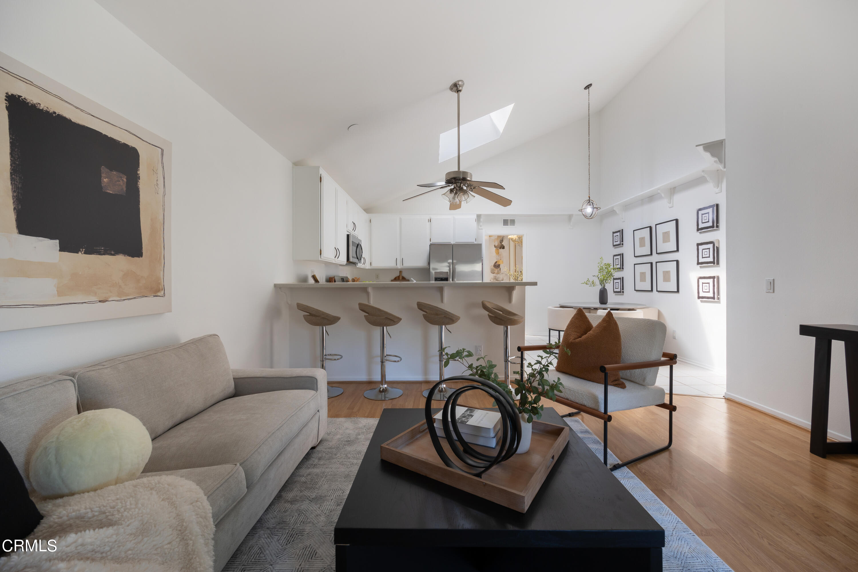 6464 Melray Street Moorpark, CA 93021 - Photo 33 of 57 a living room with furniture and wooden floor