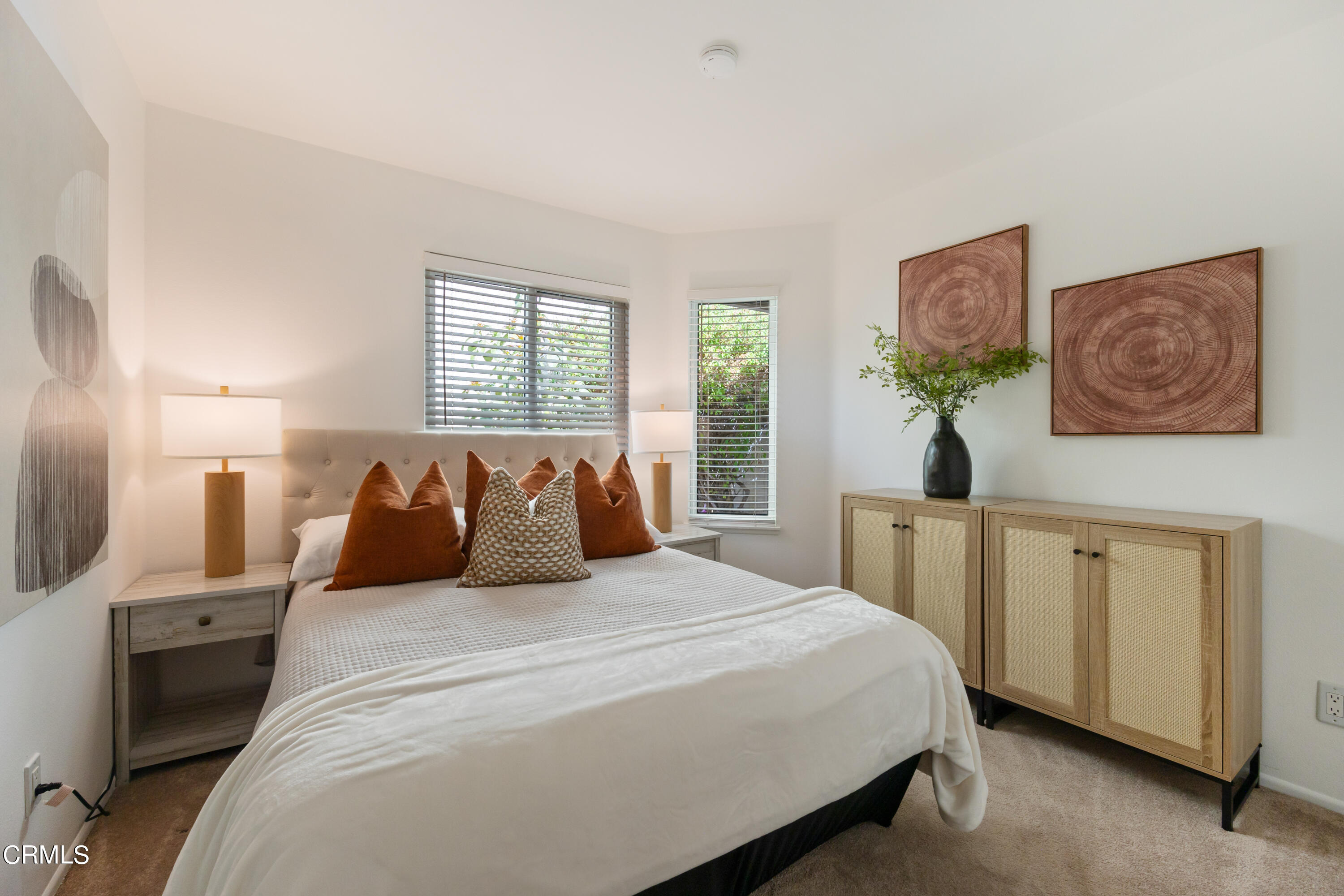 6464 Melray Street Moorpark, CA 93021 - Photo 43 of 57 a bedroom with a large bed and a window