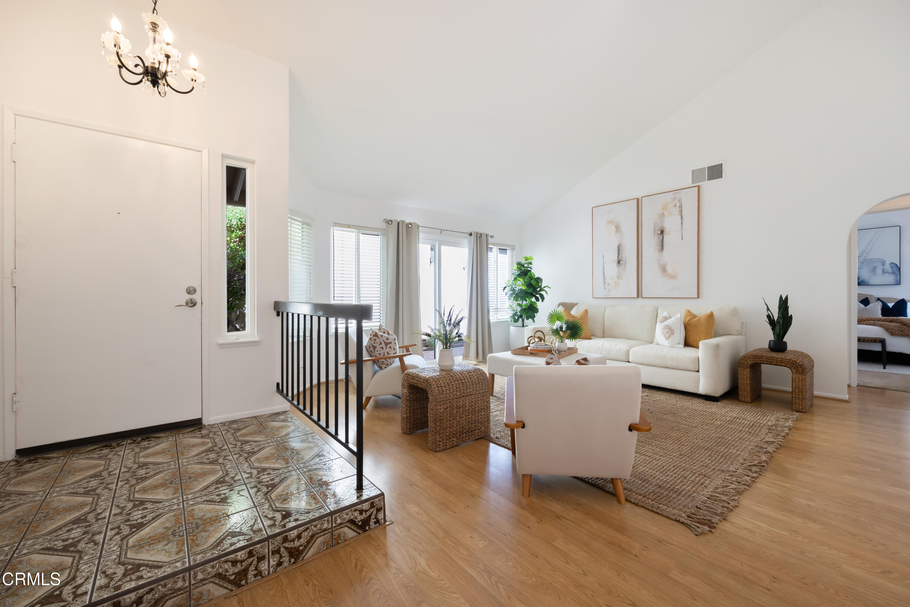 6464 Melray Street Moorpark, CA 93021 - Photo 10 of 57 a living room with furniture and wooden floor