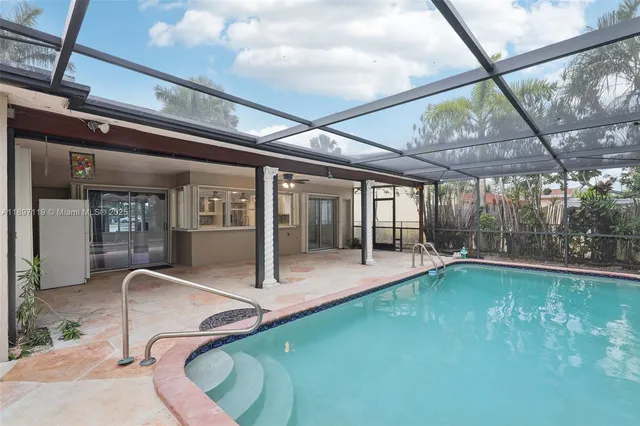 a view of a indoor swimming pool