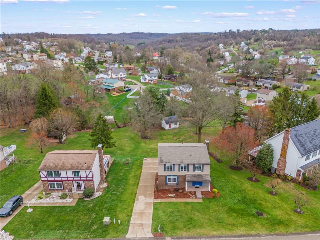 191 Deer Drive Washington, PA 15301 - Photo 3 of 33 an aerial view of a house with a garden