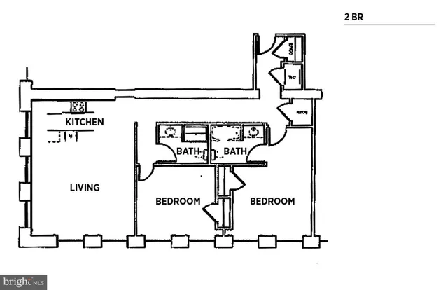 $1,075 | 1 South Eutaw Street, Unit 1BR, Baltimore, MD 21201