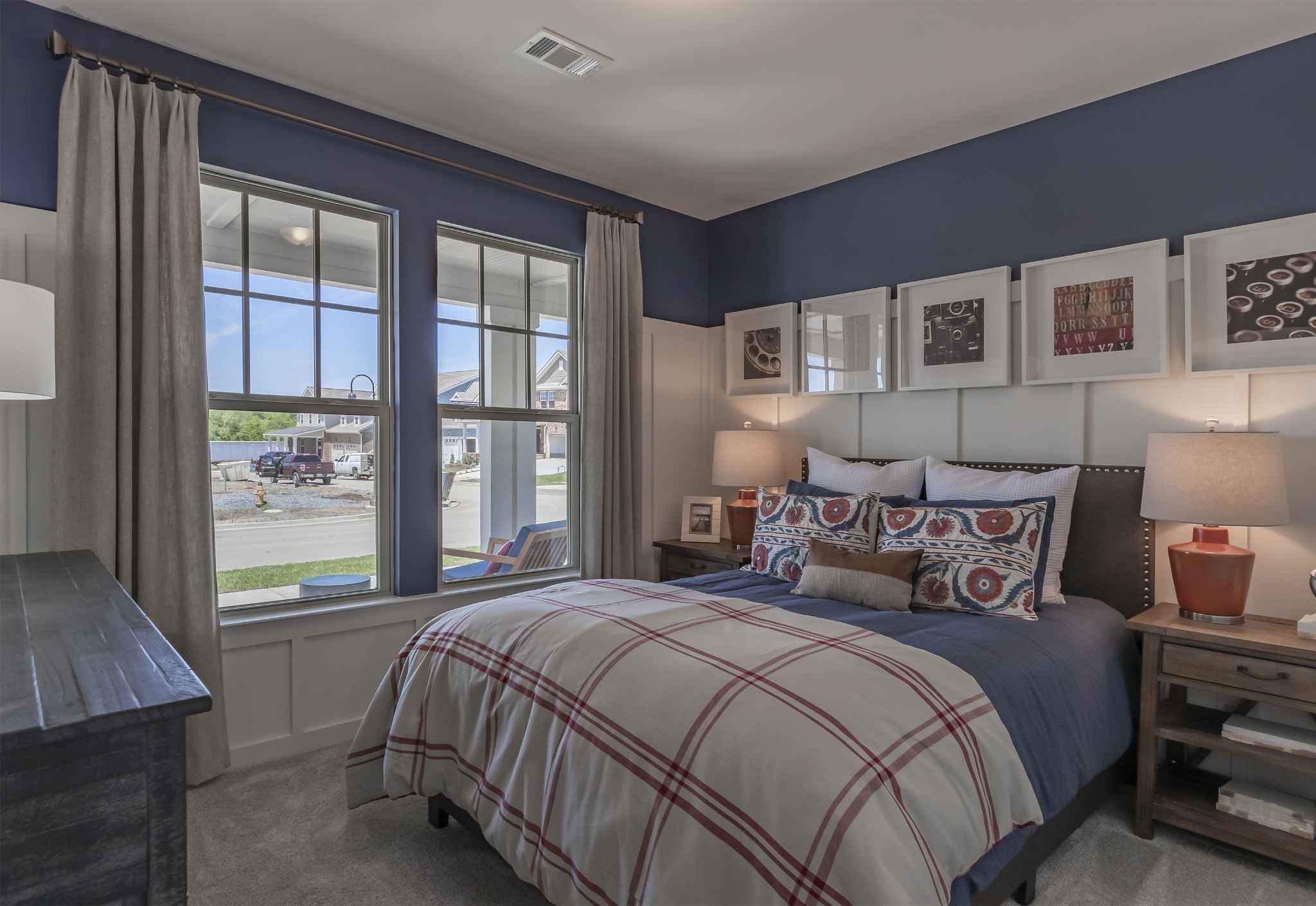 1133 Pebble Run Road Hendersonville, TN 37075 - Photo 13 of 43 a bedroom with a large bed and a large window