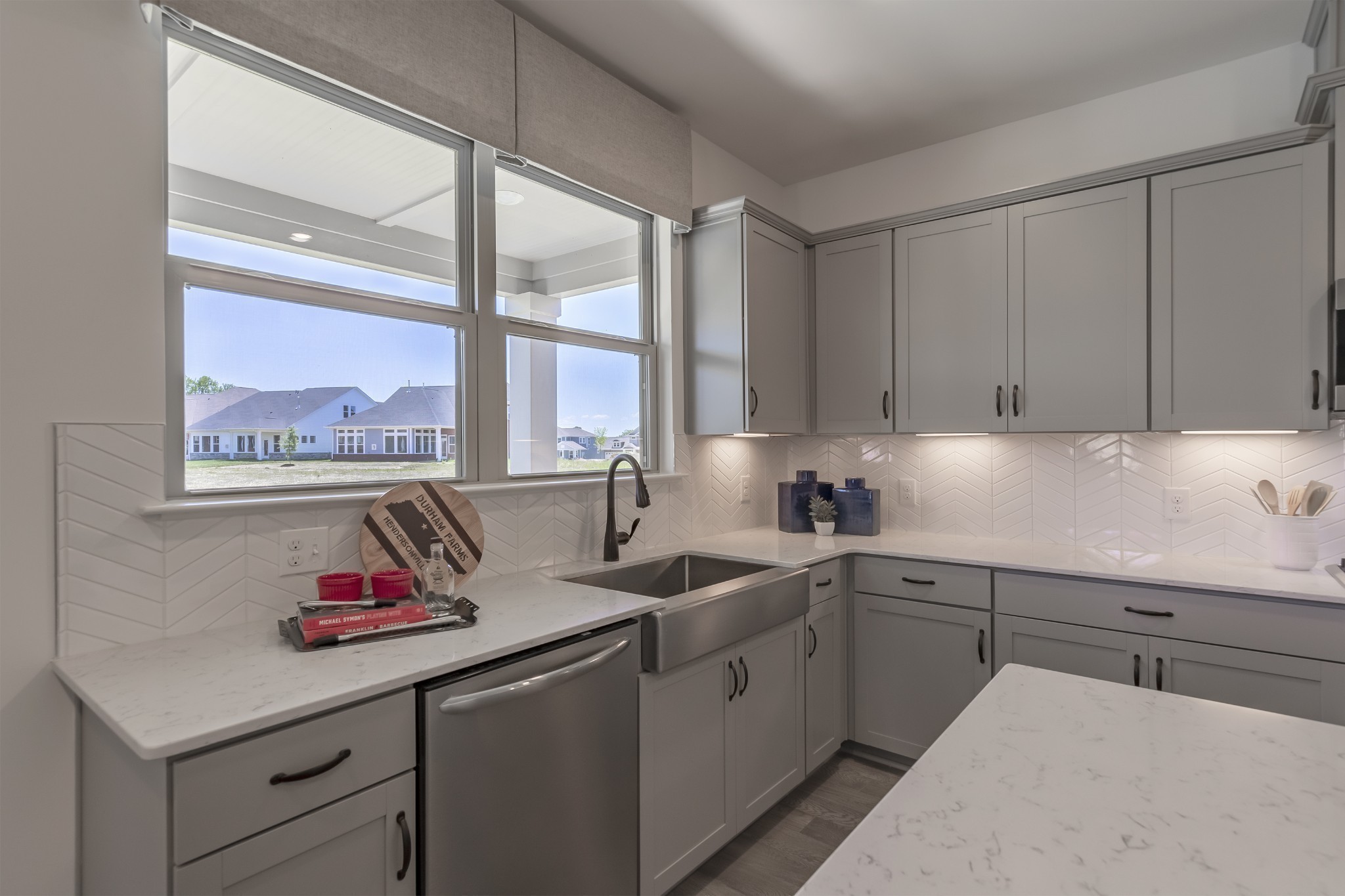 1133 Pebble Run Road Hendersonville, TN 37075 - Photo 16 of 43 a kitchen with a sink cabinets and window