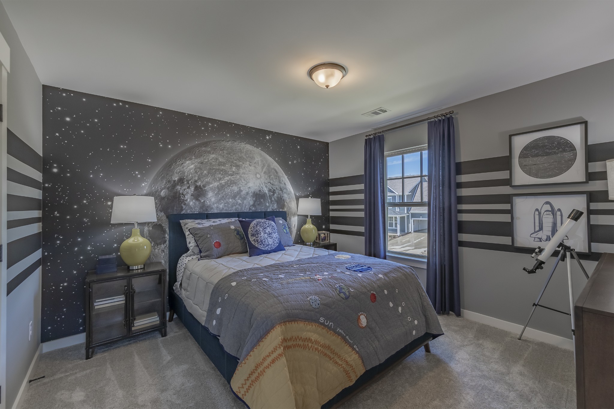 1133 Pebble Run Road Hendersonville, TN 37075 - Photo 20 of 43 a bedroom with a bed a dresser and book shelf