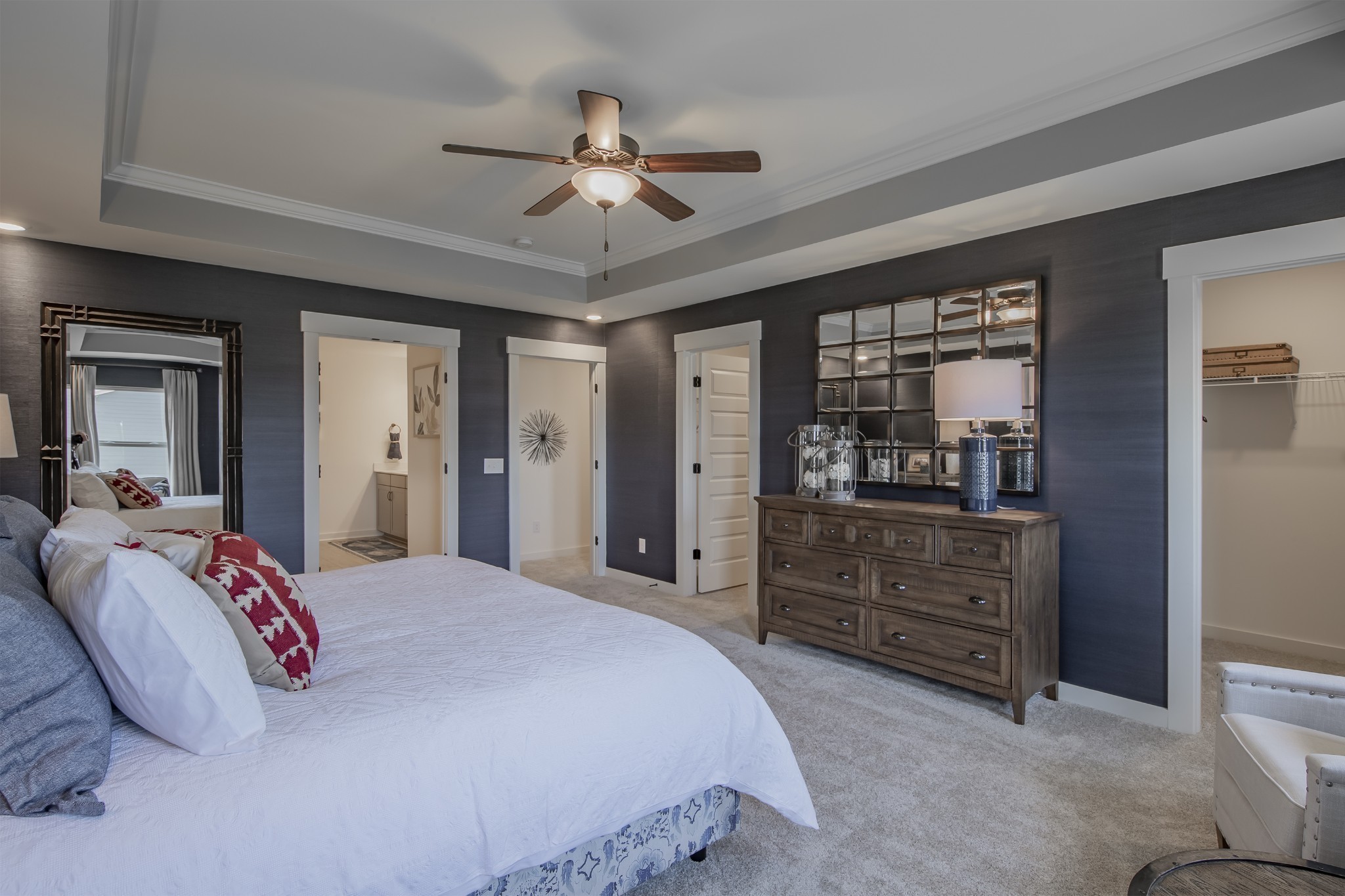 1133 Pebble Run Road Hendersonville, TN 37075 - Photo 27 of 43 a bedroom with a large bed and a dresser