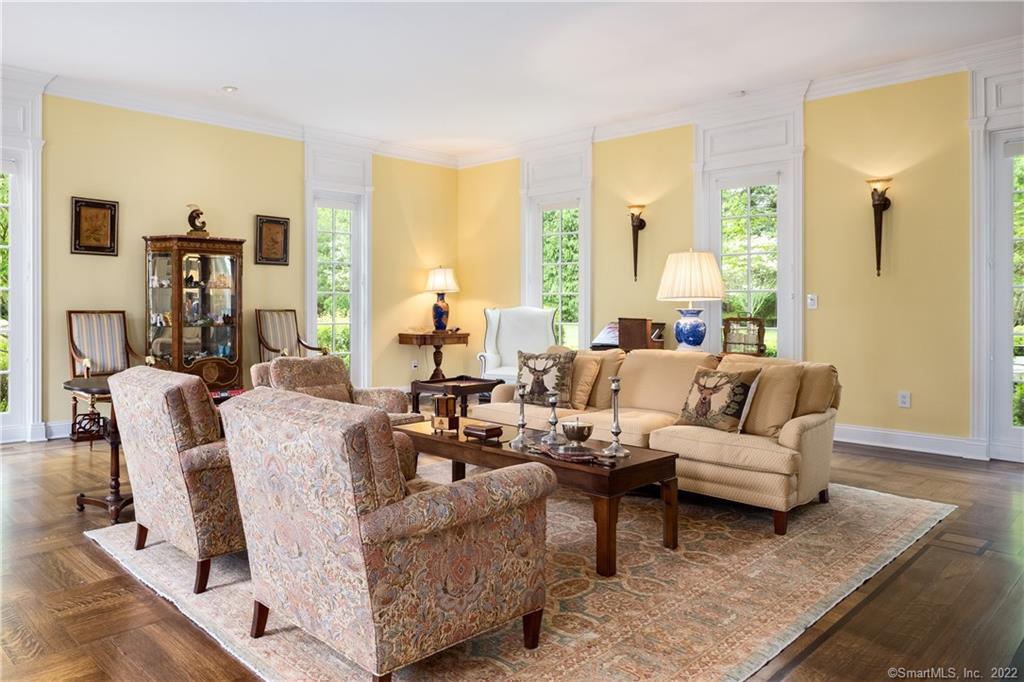 229 Umpawaug Road Redding, CT 06896 - Photo 15 of 34 Step down living room