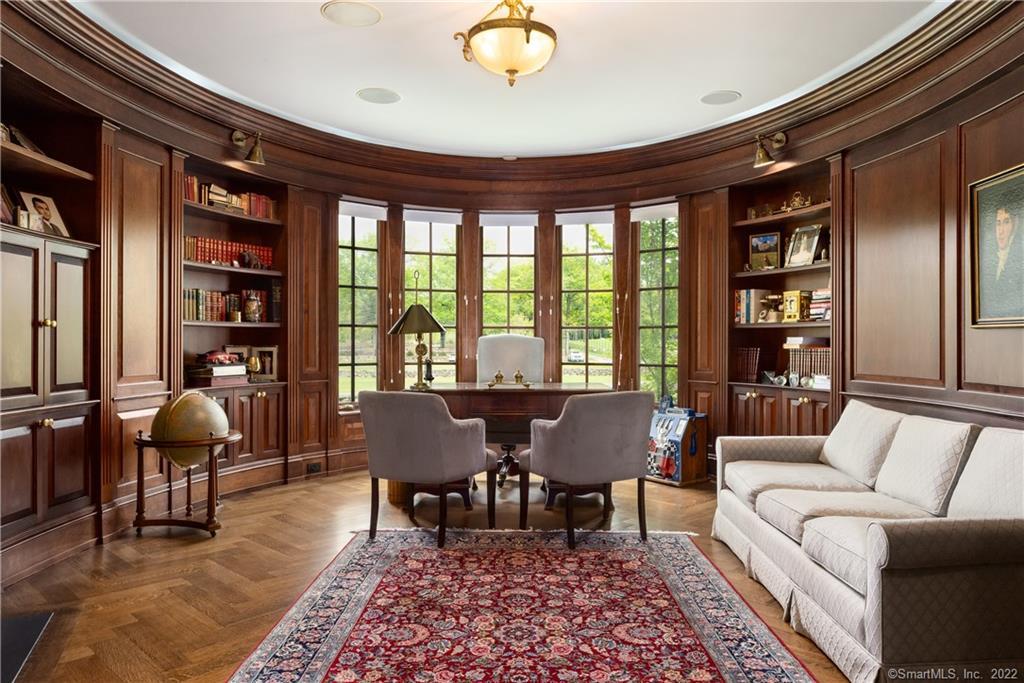 229 Umpawaug Road Redding, CT 06896 - Photo 16 of 34 Oval office. Library or den