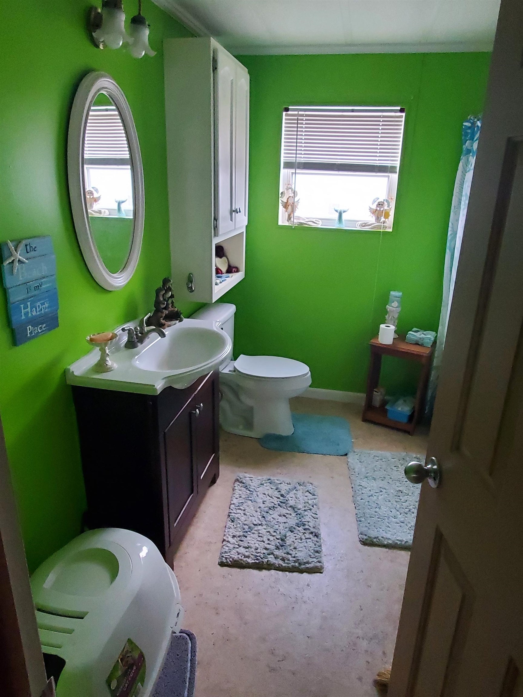 334 John Alden Drive Buena, NJ 08310 - Photo 5 of 7 a bathroom with a toilet sink and mirror