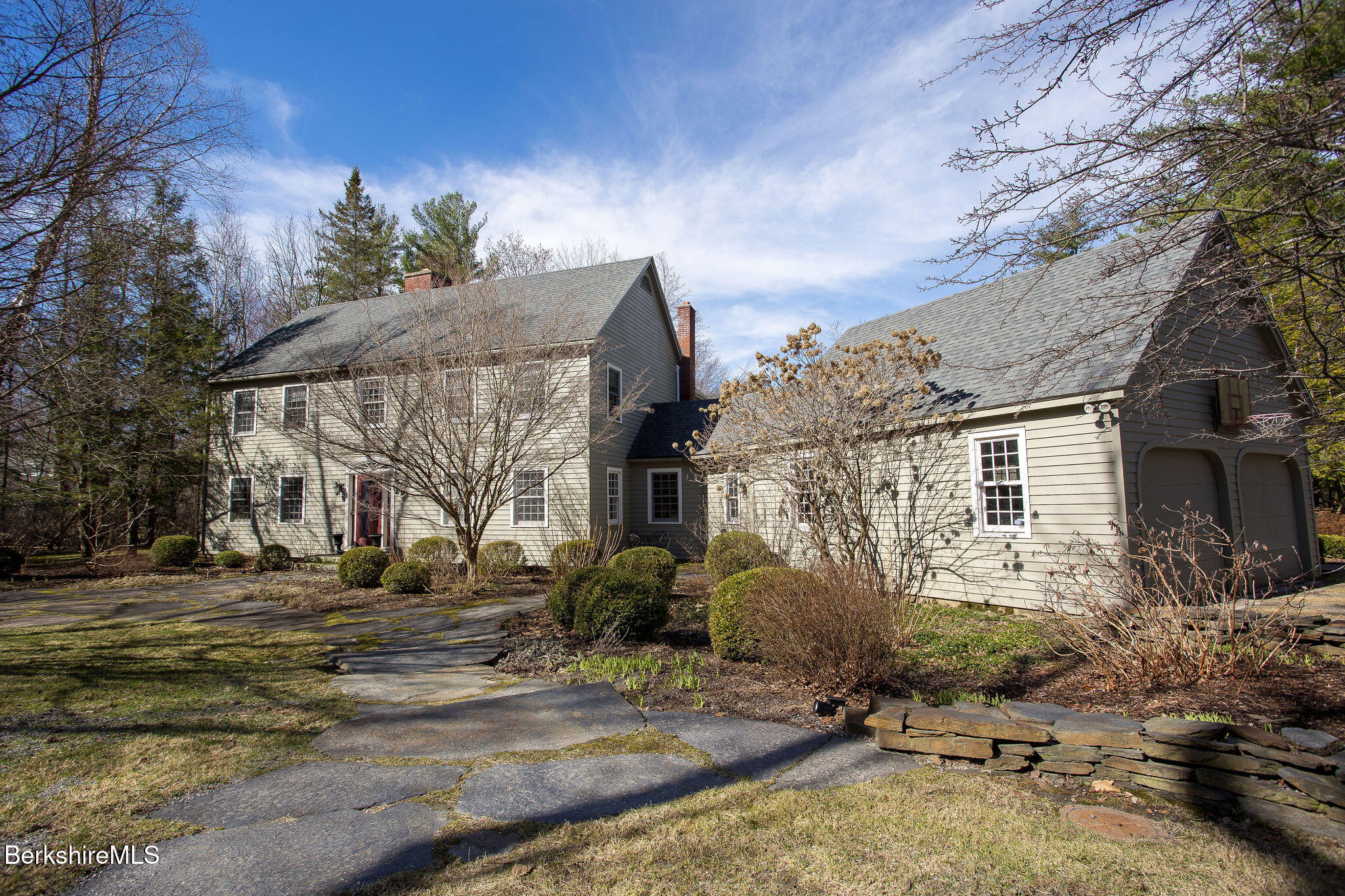 14 Old Tree Farm Road Stockbridge, MA 01266 - Photo 49 of 50 a view of a house with a yard