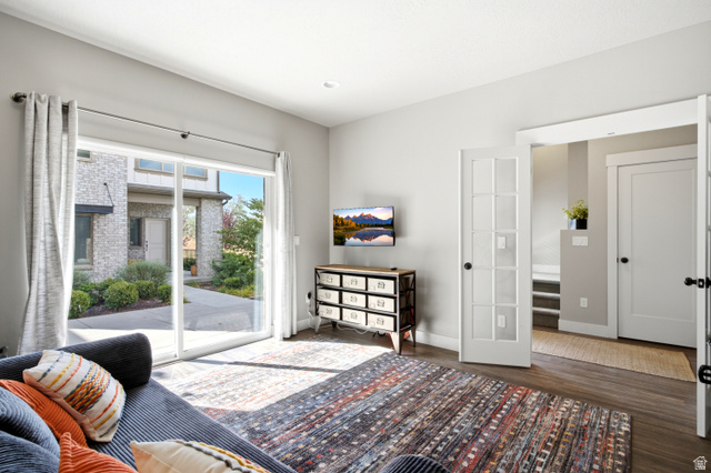 69 South Rio Grand Avenue Farmington, UT 84025 - Photo 27 of 41 SO MUCH LIGHT TO WELCOME YOU INTO THE HOME. FRENCH DOORS ALLOW EEVN MORE LIGHT IN THIS SPACE.