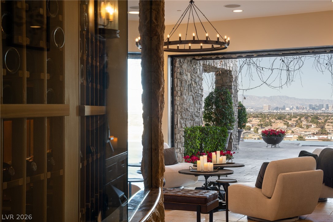 1508 MacDonald Ranch Drive Henderson, NV 89012 - Photo 36 of 57 Wine Sitting Area