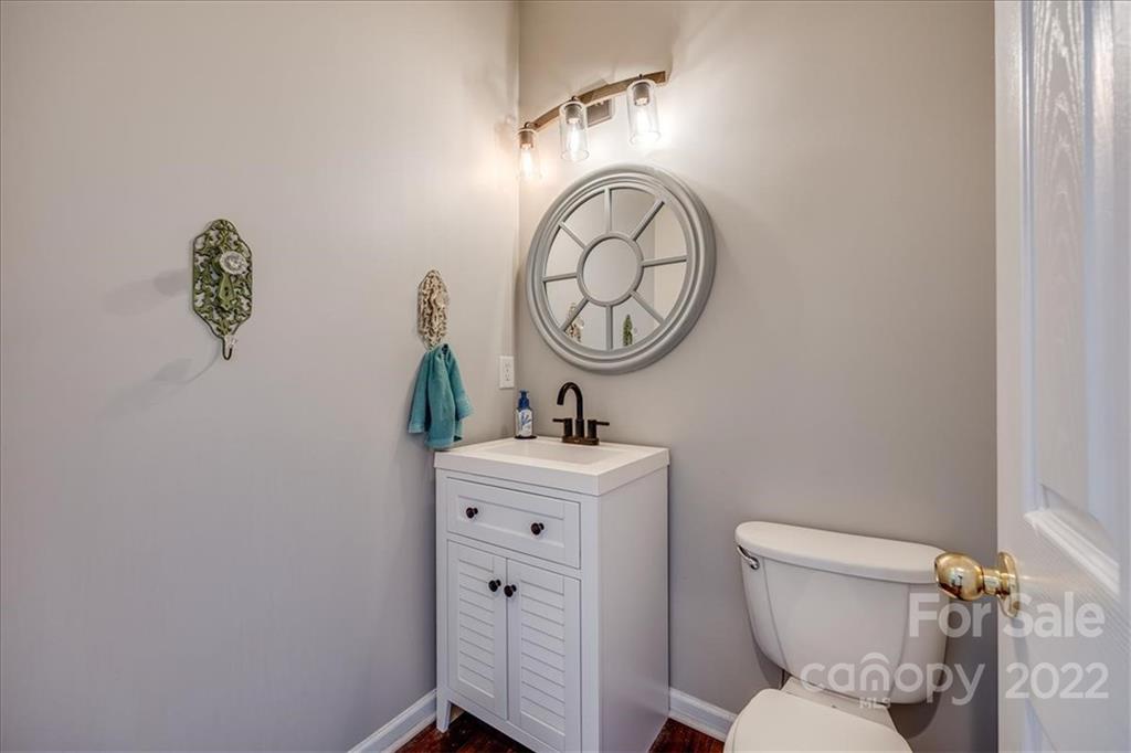 612 Panthers Way Fort Mill, SC 29708 - Photo 17 of 31 a bathroom with a toilet and a sink