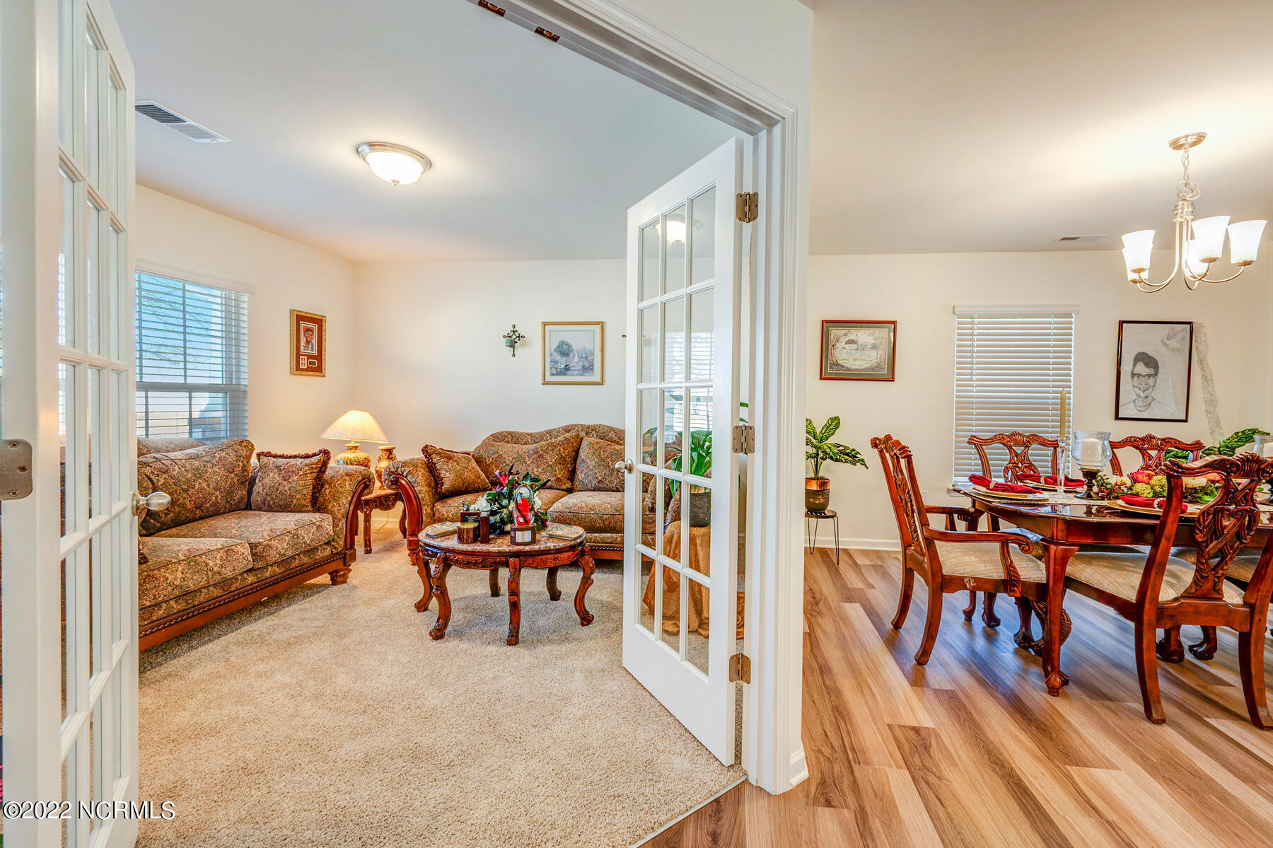 326 Frida Road New Bern, NC 28560 - Photo 8 of 51 Front flex room and formal dining