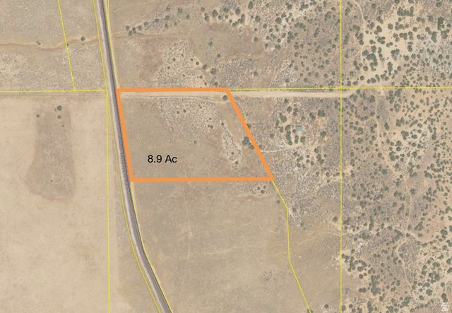 2700 North Cedar Mountain Road Fillmore, UT 84631 - Photo 2 of 17 Survey Map. Indicating the approx boundaries and acreage of the property