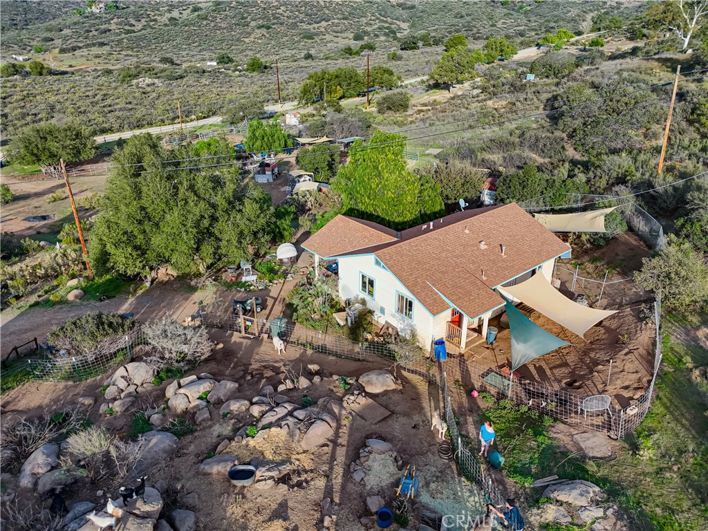 1473 Arnoldo Road Dulzura, CA 91917 - Photo 12 of 19 an aerial view of houses with yard