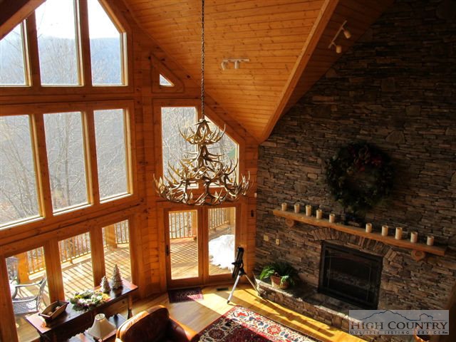 495 Mulberry Mountain Road Boone, NC 28607 - Photo 32 of 36 a view of balcony and furniture