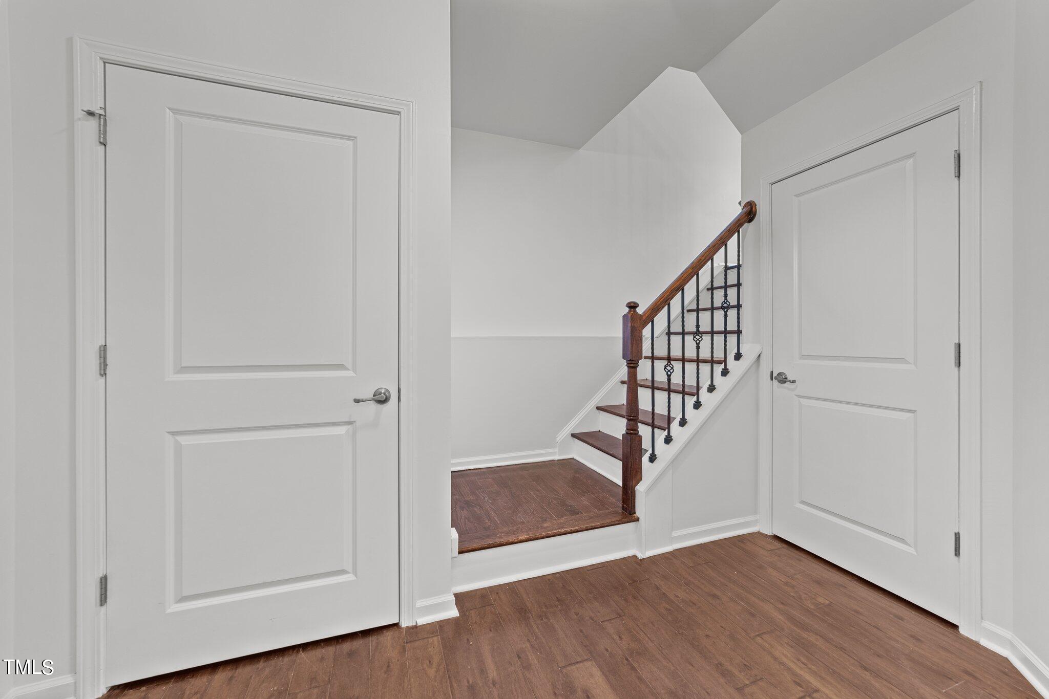 5627 Wade Park Boulevard Raleigh, NC 27607 - Photo 17 of 44 a view of an entryway with wooden floor
