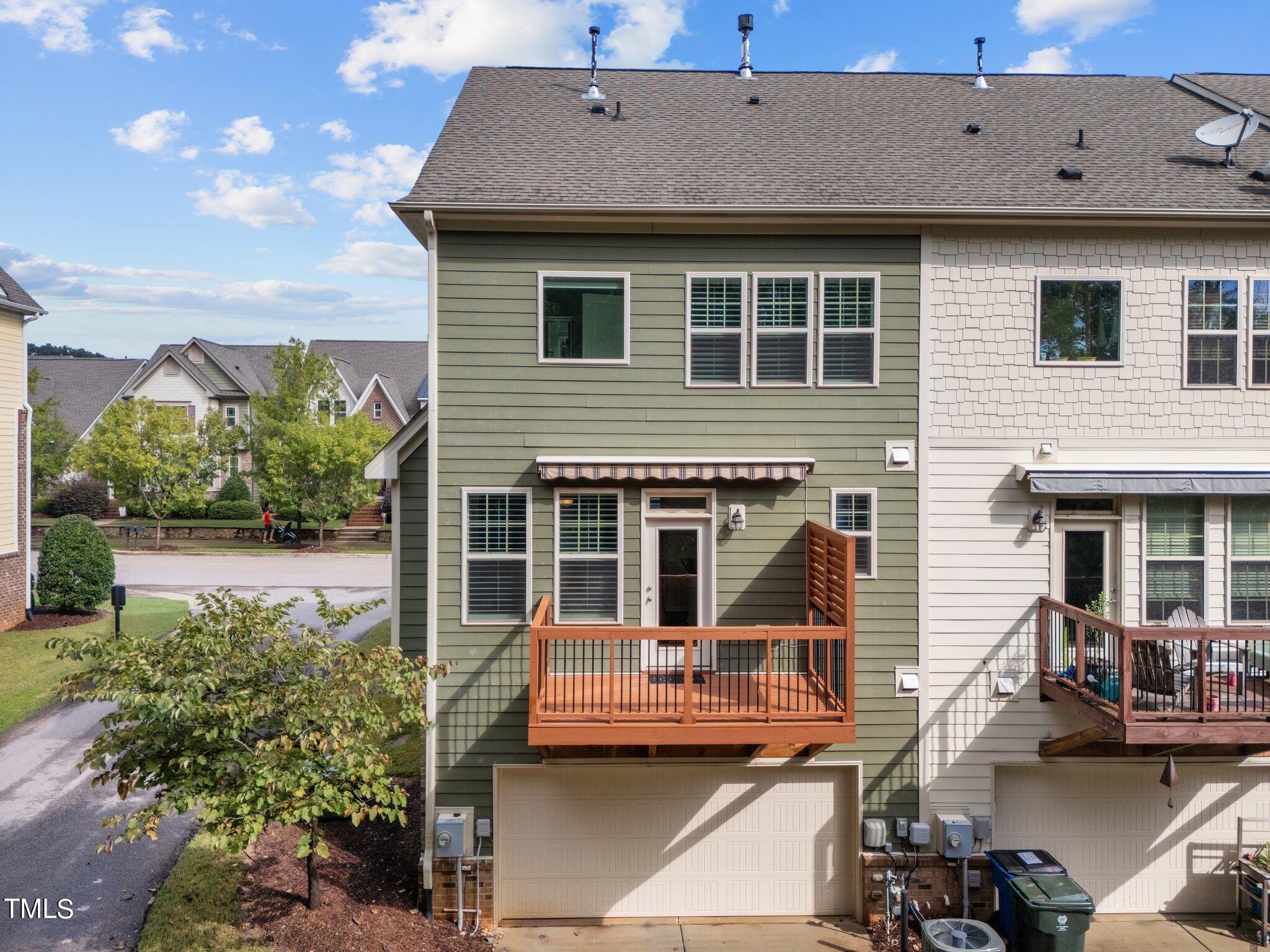 5627 Wade Park Boulevard Raleigh, NC 27607 - Photo 39 of 44 a front view of a house with sitting area