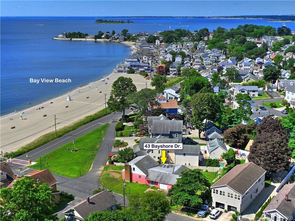 43 Bayshore Drive Milford, CT 06460 - Photo 1 of 1 an aerial view of a house with outdoor space