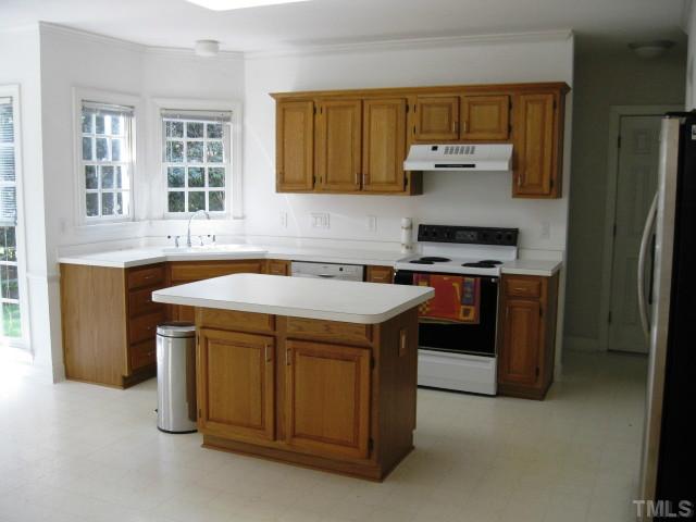 704 Manor Ridge Road Carrboro, NC 27510 - Photo 5 of 21 a kitchen with a stove and a sink