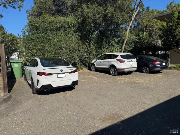 a car parked on the side of the road