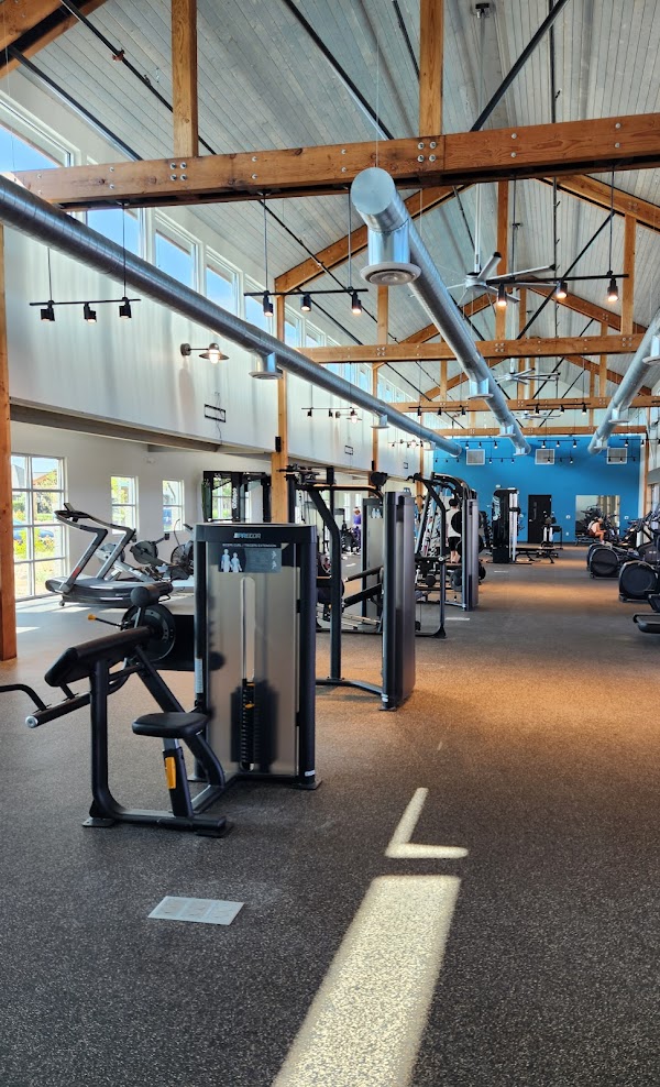 20724 Kearney Hill Road Pflugerville, TX 78660 - Photo 38 of 40 Fitness center with exposed wood beam vaulted ceiling