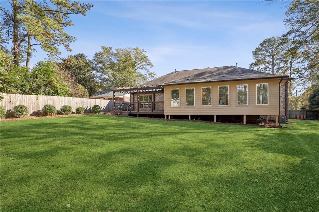 3170 Lavista Road Decatur, GA 30033 - Photo 27 of 29 a view of a house with a backyard