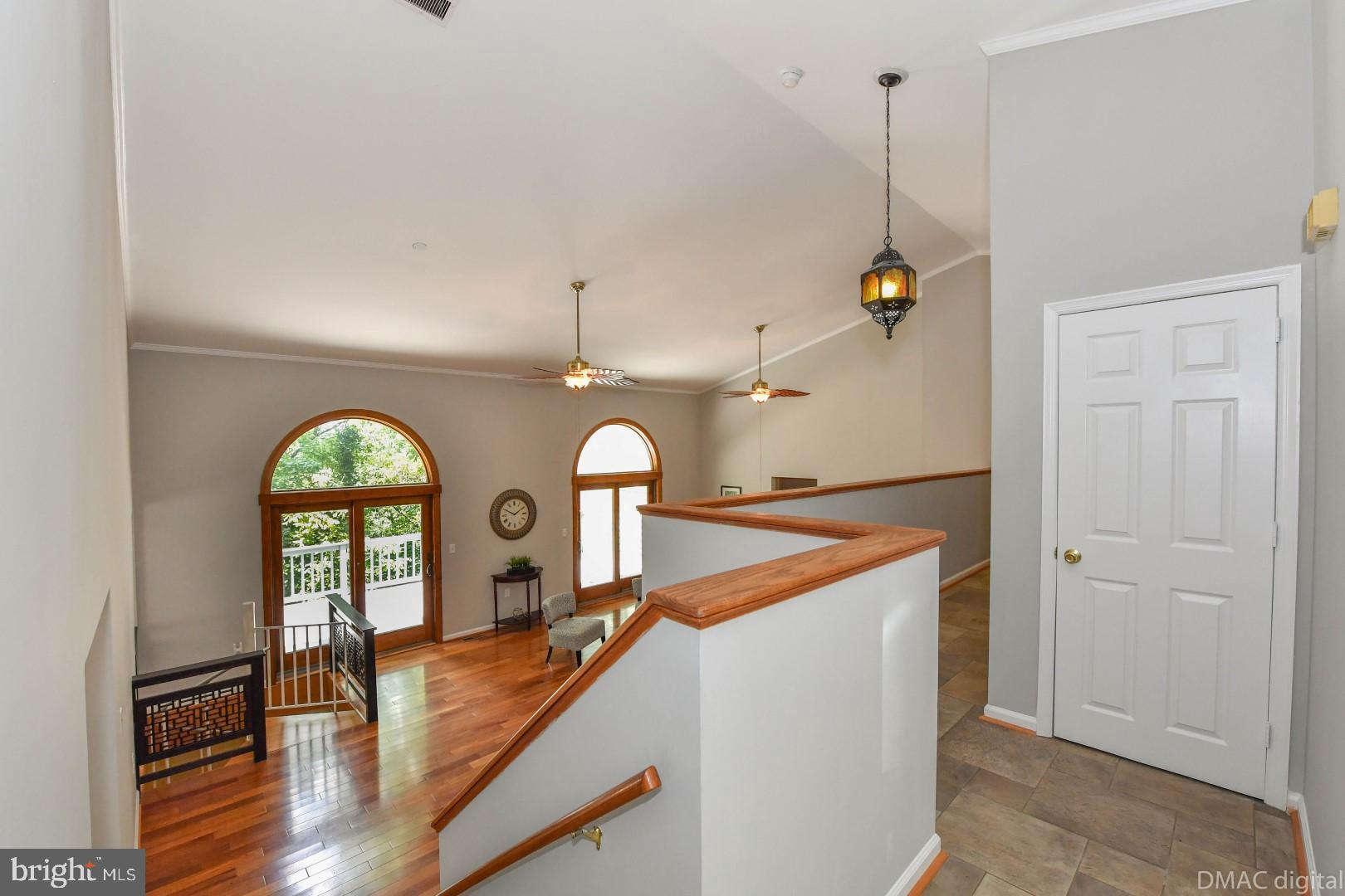 Step down into large open family room