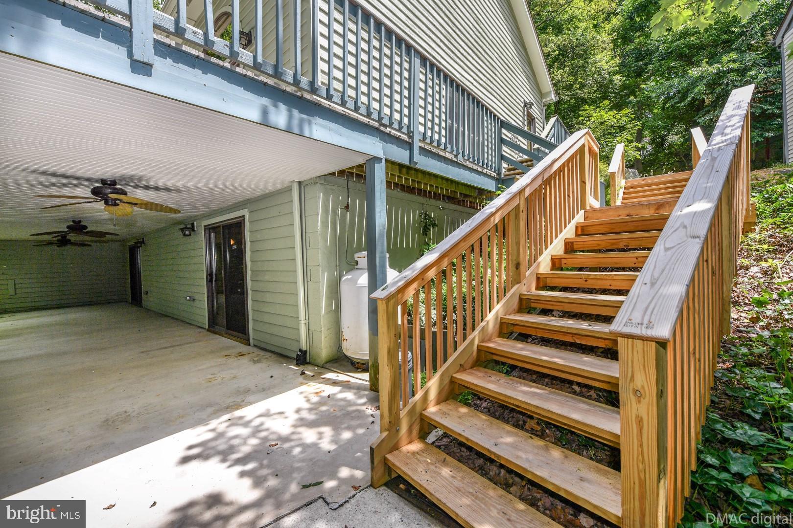 6520 Rimrock Road New Market, MD 21774 - Photo 23 of 41 Steps from upper deck