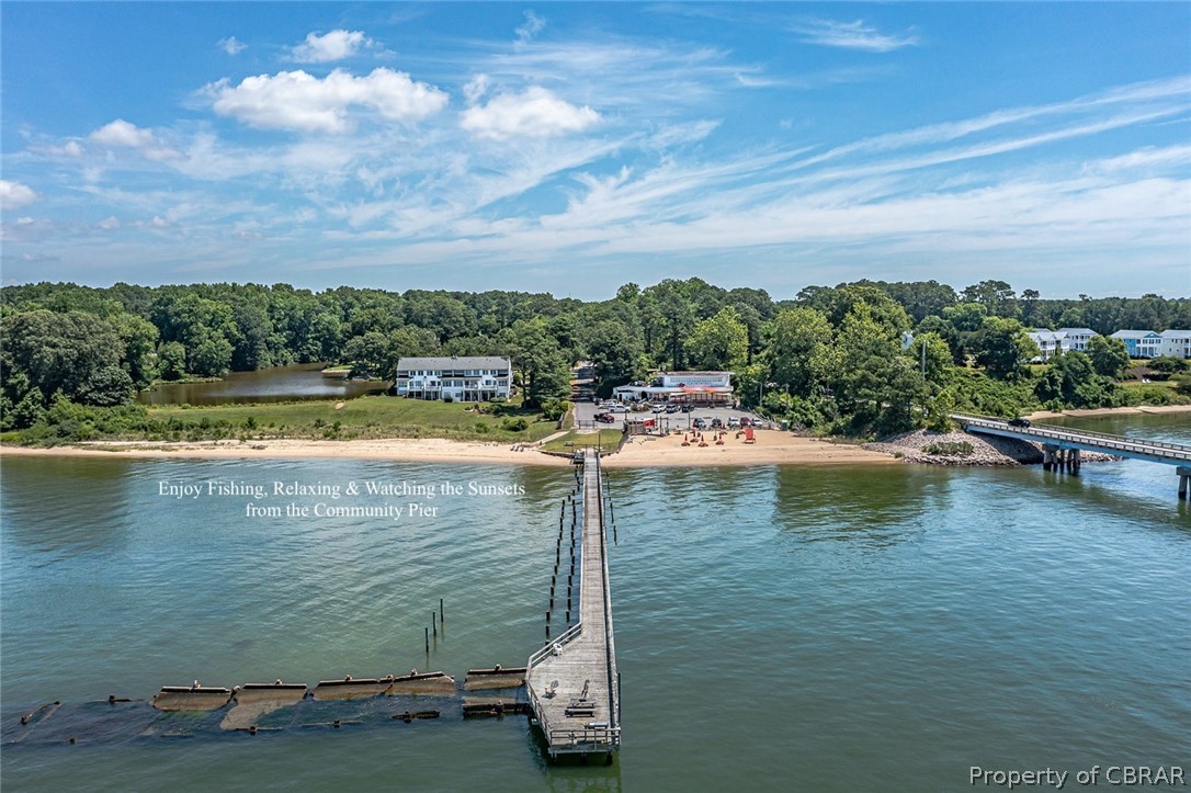 5818 Rivers Landing Terrace, Unit 5818 White Stone, VA 22578 - Photo 45 of 50 Dock area with a water view