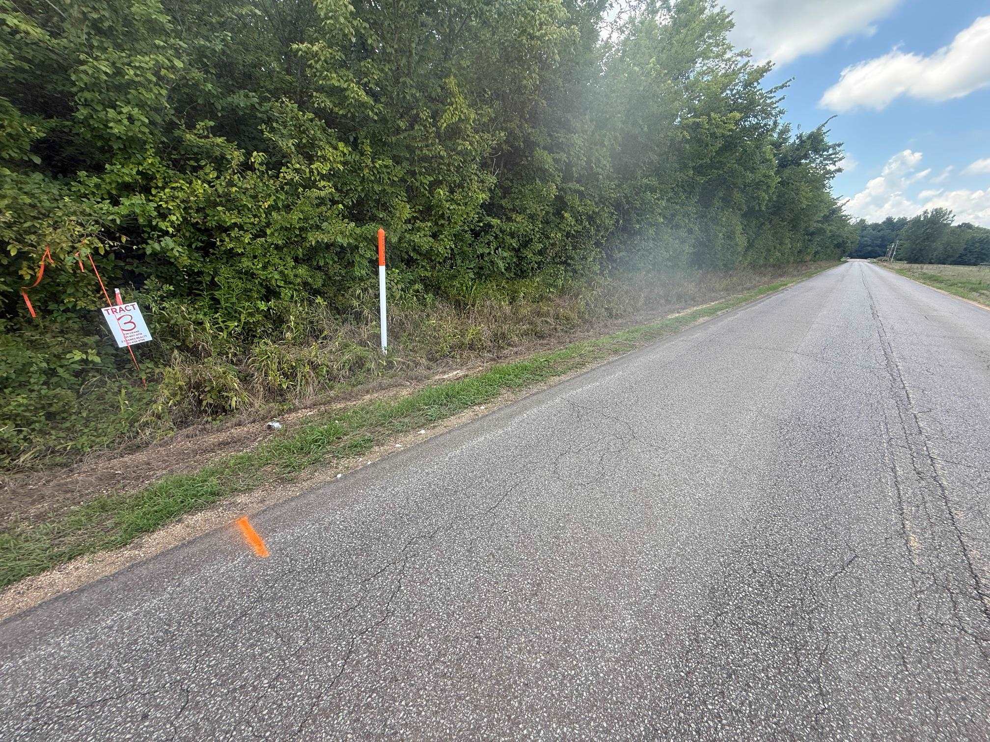 View of asphalt road