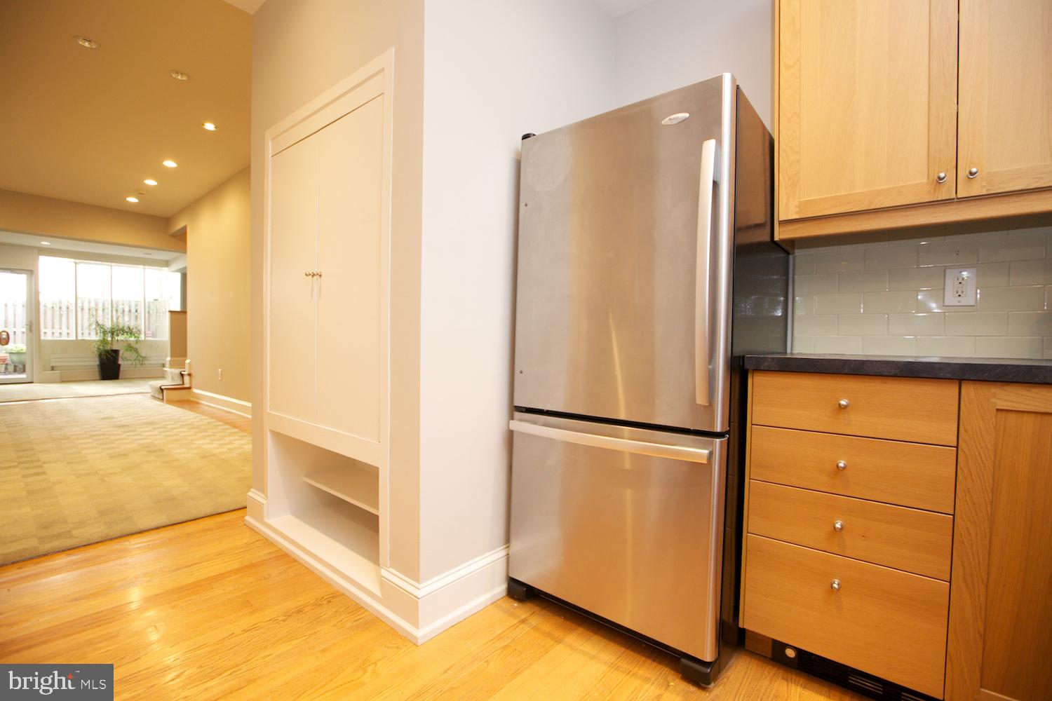 421 South 20th Street Philadelphia, PA 19146 - Photo 13 of 40 a view of a kitchen with wooden floor