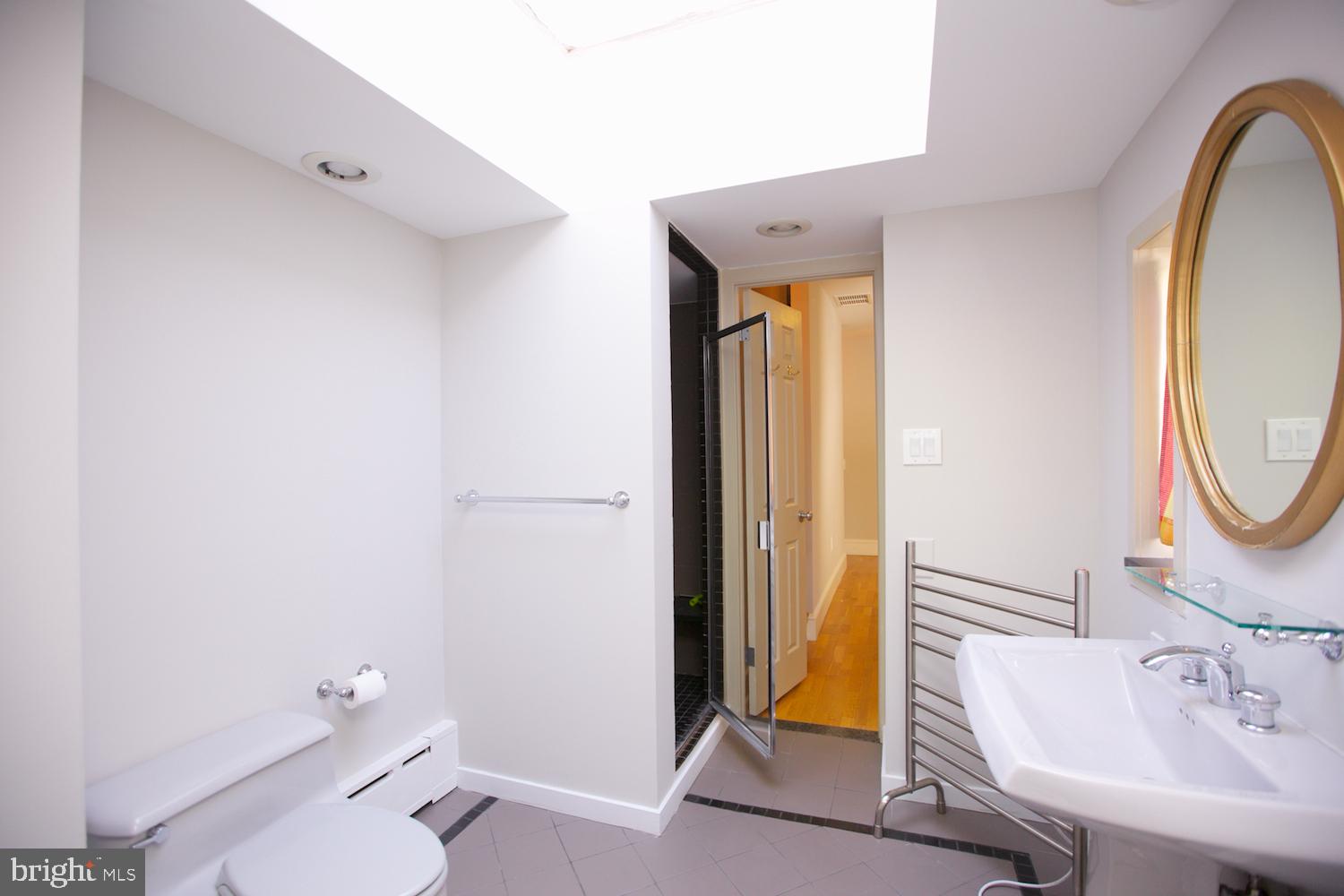 421 South 20th Street Philadelphia, PA 19146 - Photo 22 of 40 a bathroom with a sink and a mirror