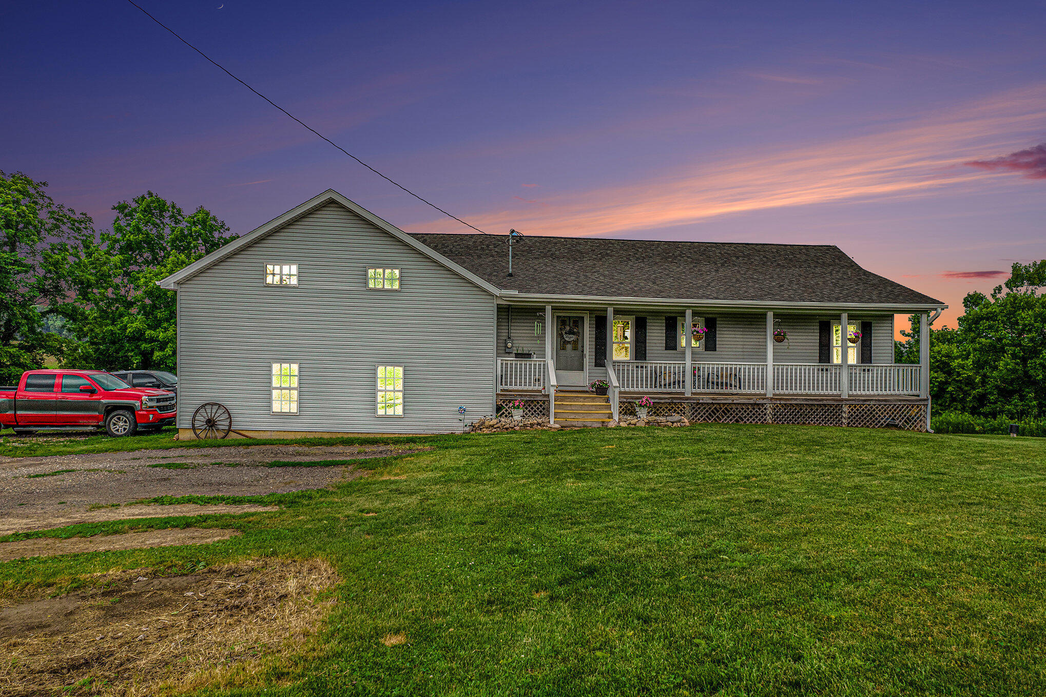 12880 North Adams Road North Adams, MI 49262 - Photo 3 of 36 002_dji_0026_twilight_291