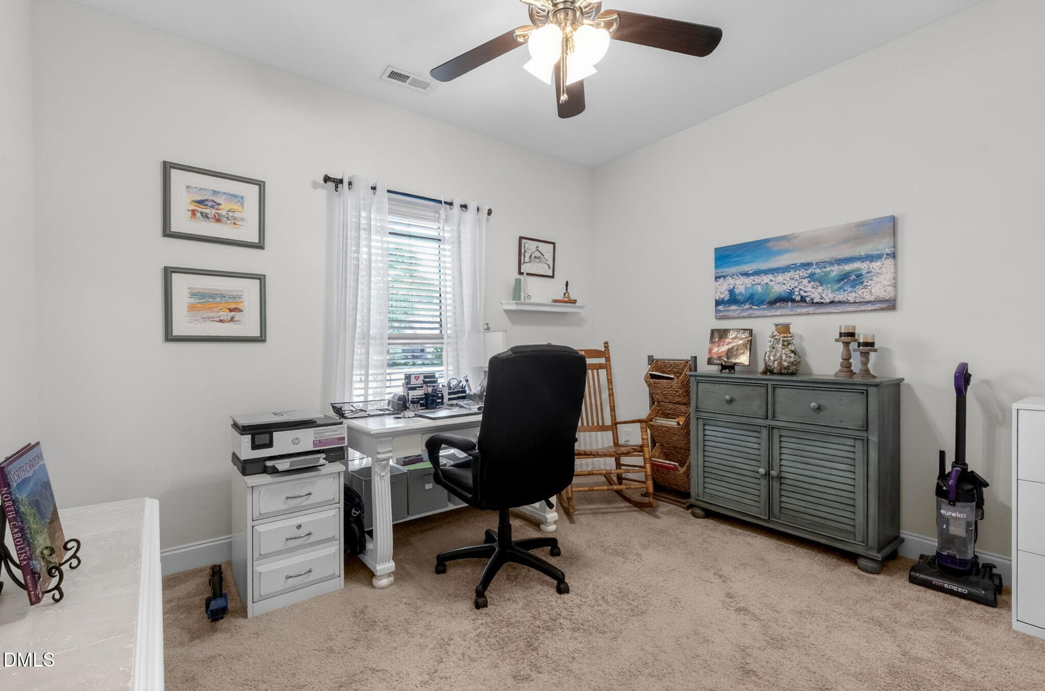 20 Deep Clay Circle Angier, NC 27501 - Photo 10 of 54 a view of a workspace with furniture and a window