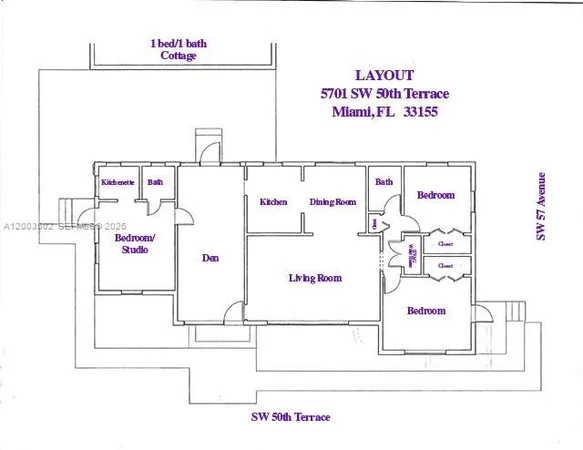 $1,075,000 | 5701 Southwest 50th Terrace, Miami, FL 33155