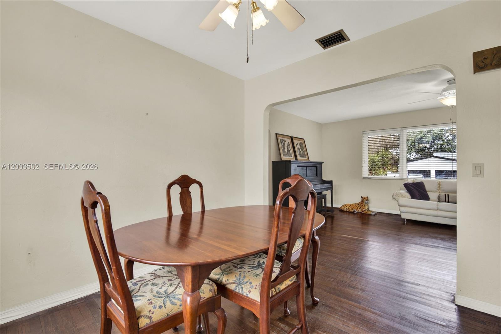 5701 Southwest 50th Terrace Miami, FL 33155 - Photo 10 of 46 a dining room with furniture and window