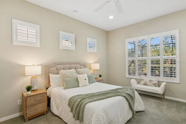 a bathroom with a sink double vanity and a mirror