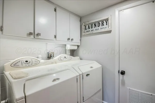 an aerial view of a chairs and table on the terrace