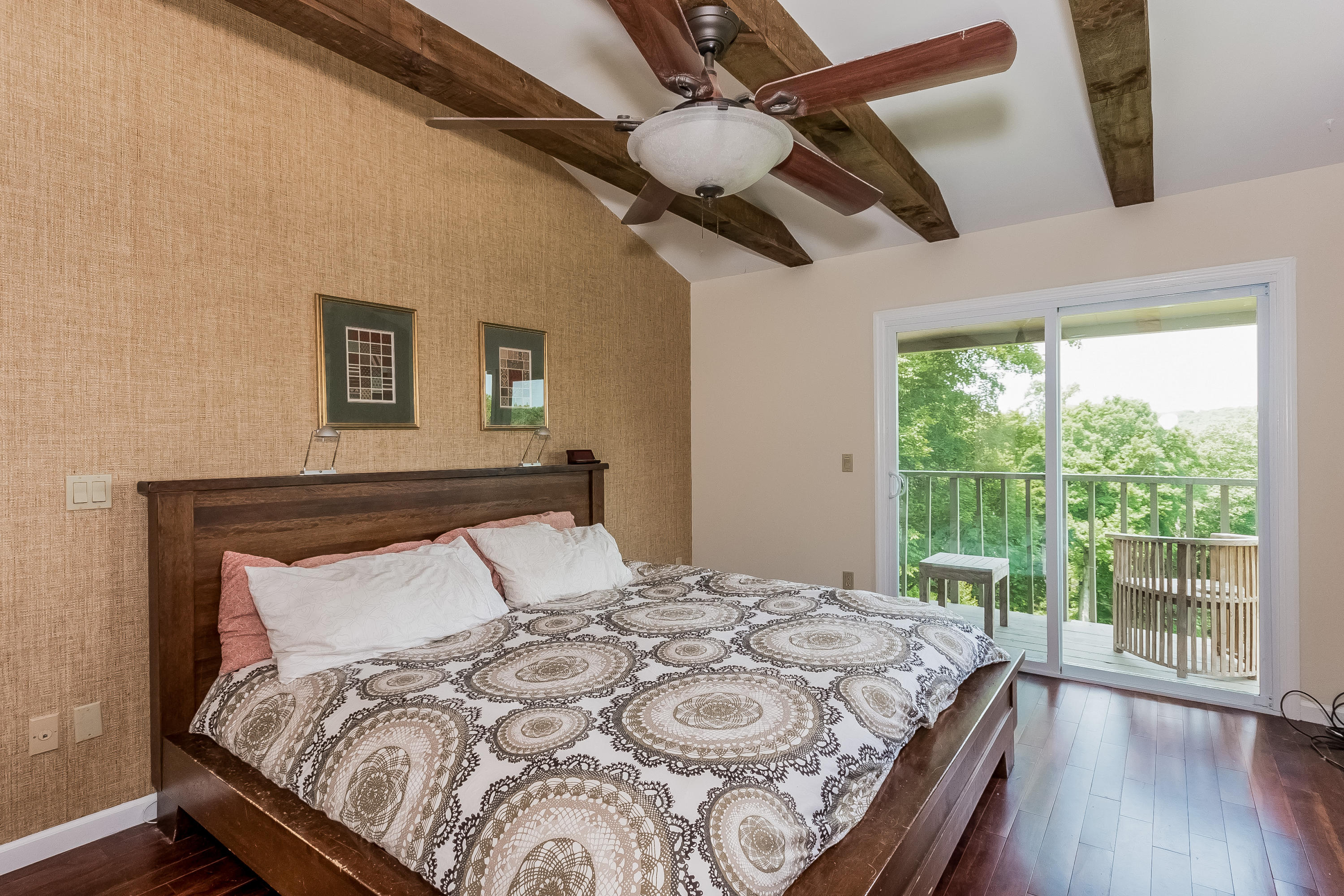 17 Bayberry Hill Road Ridgefield, CT 06877 - Photo 29 of 50 a bedroom with a large bed and a large window