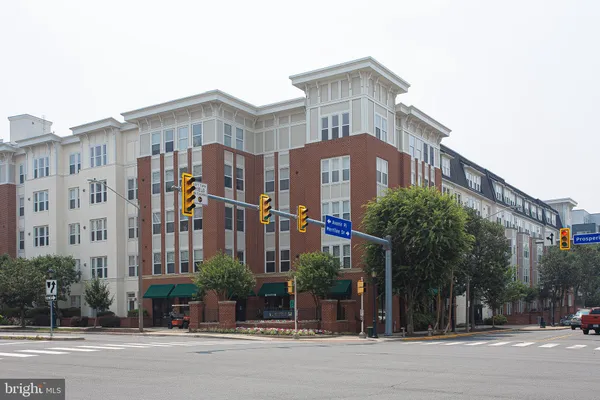 a front view of a building