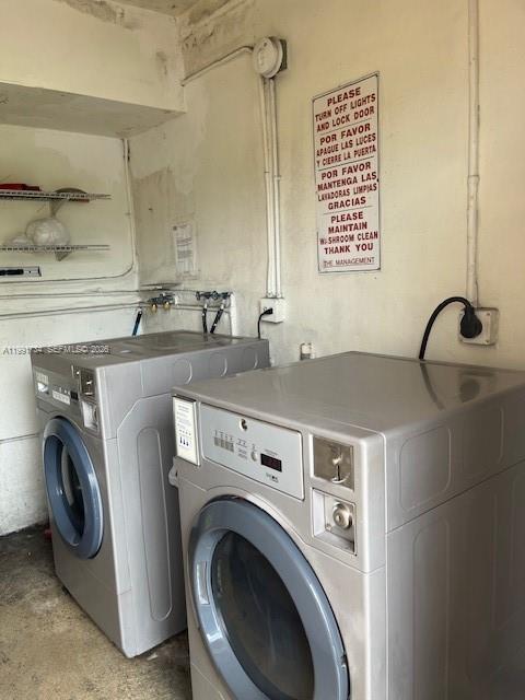 1151 West 28th Street, Unit 1 Hialeah, FL 33010 - Photo 23 of 25 a utility room with dryer and washer