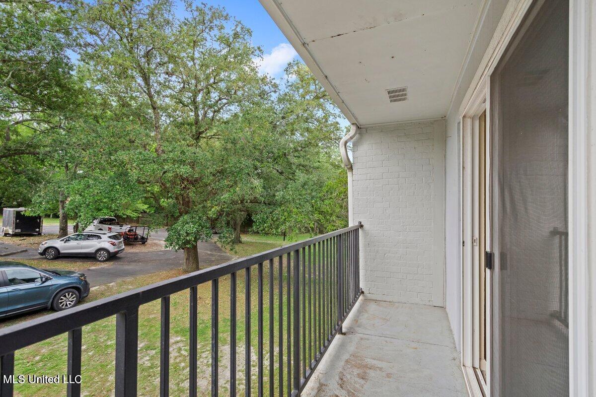 3230 Cumberland Road, Unit 10 Ocean Springs, MS 39564 - Photo 18 of 18 balcony unit 10