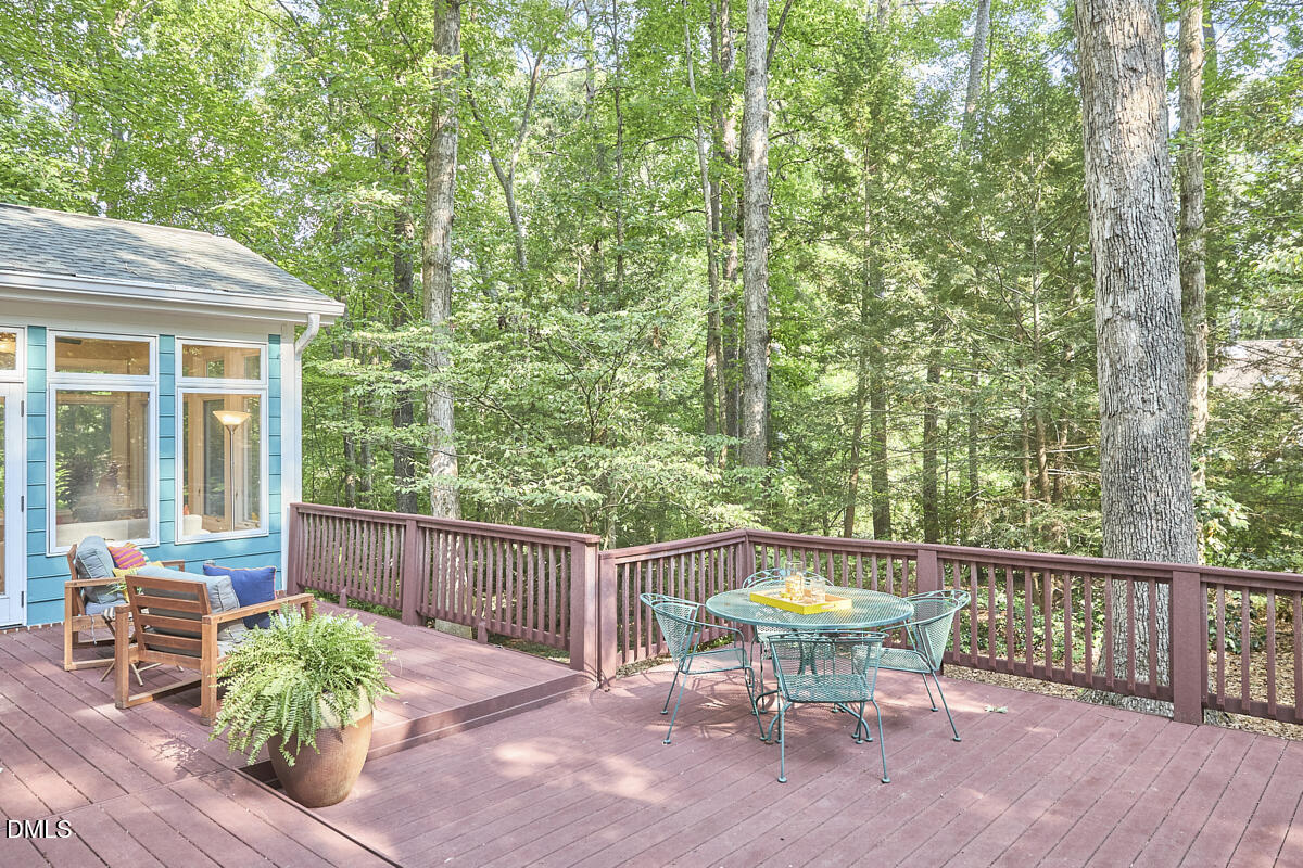 3105 Whitfield Road Chapel Hill, NC 27514 - Photo 62 of 77 Back Deck